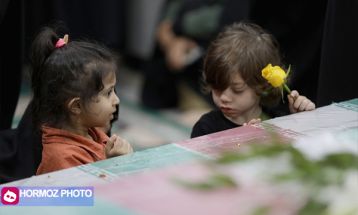 ورود پیکر مطهر ۱۰ شهید گمنام به بندرعباس