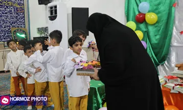 جشن شروع سال تحصیلی مدرسه مسجد محور