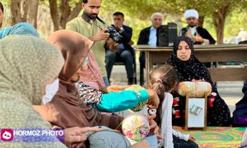 برگزاری مسابقات زری‌بافی و سنگ‌چلکا بانوان چاهستانی