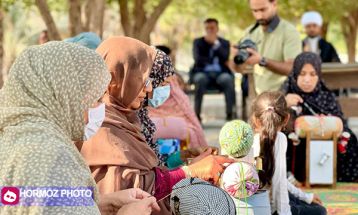 برگزاری مسابقات زری‌بافی و سنگ‌چلکا بانوان چاهستانی