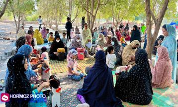 برگزاری مسابقات زری‌بافی و سنگ‌چلکا بانوان چاهستانی