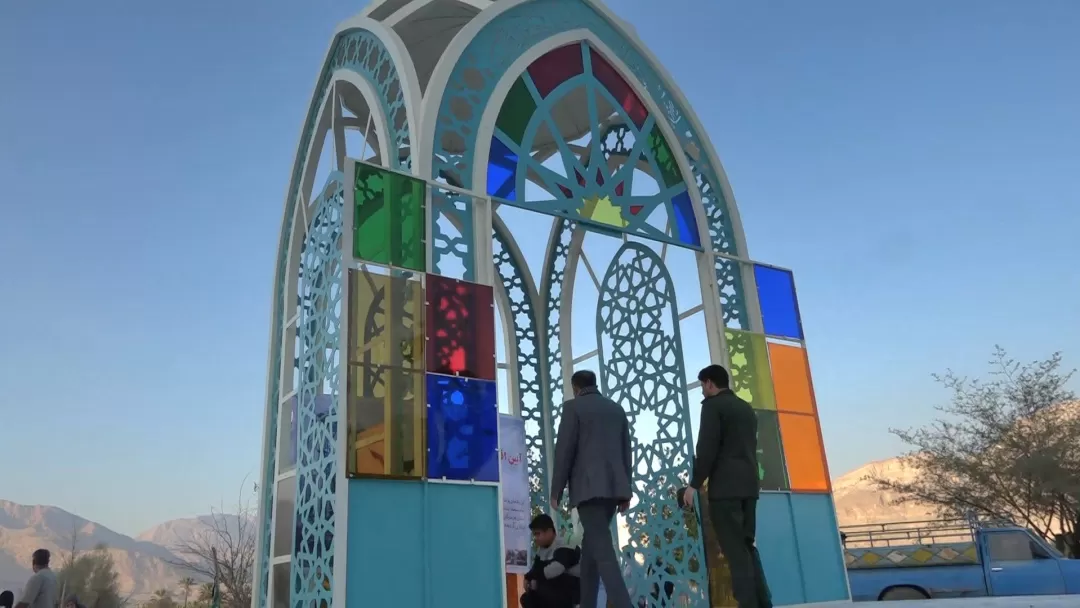 آئین رونمایی از یادمان شهید مدافع حرم