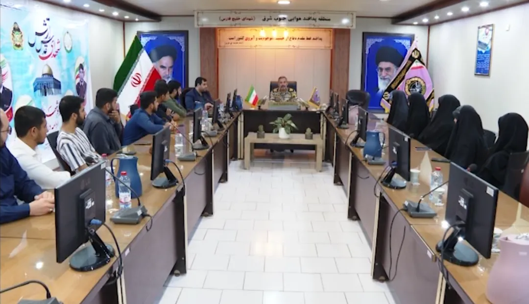 تجلیل دانشجویان هرمزگانی از پدافندی جنوب شرق