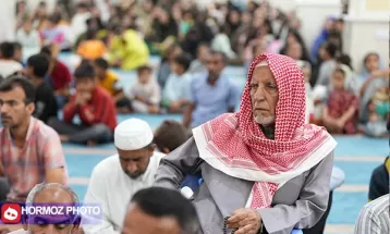 عید مبعث در مسجد جامع اهل سنت گچین