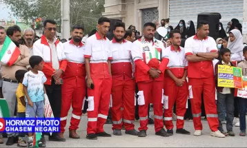 حماسه‌آفرینی مردم رودان در راهپیمایی ۲۲ بهمن