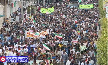 حماسه‌آفرینی مردم رودان در راهپیمایی ۲۲ بهمن