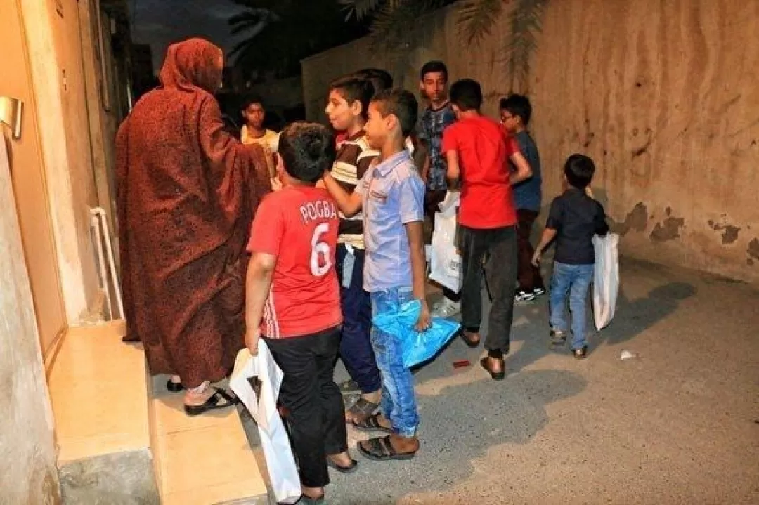 آردگیزگردانی؛ (حق لیلی) سنت کهن در میناب هرمزگان