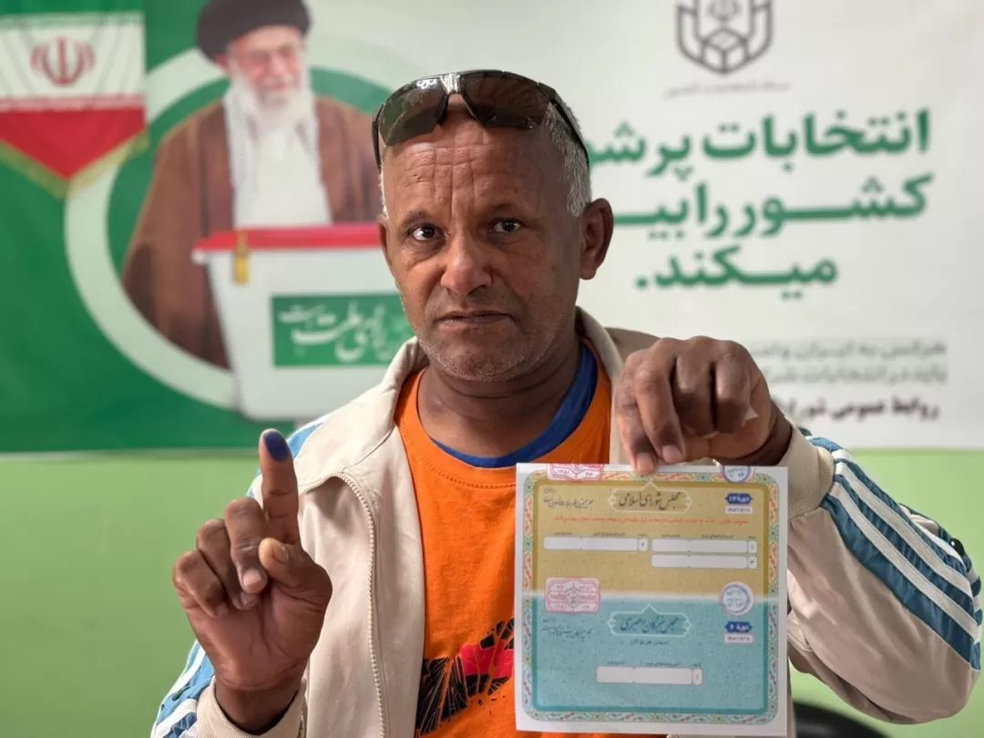 قاب ماندگار هرمزگان از انتخابات ۱۴۰۲