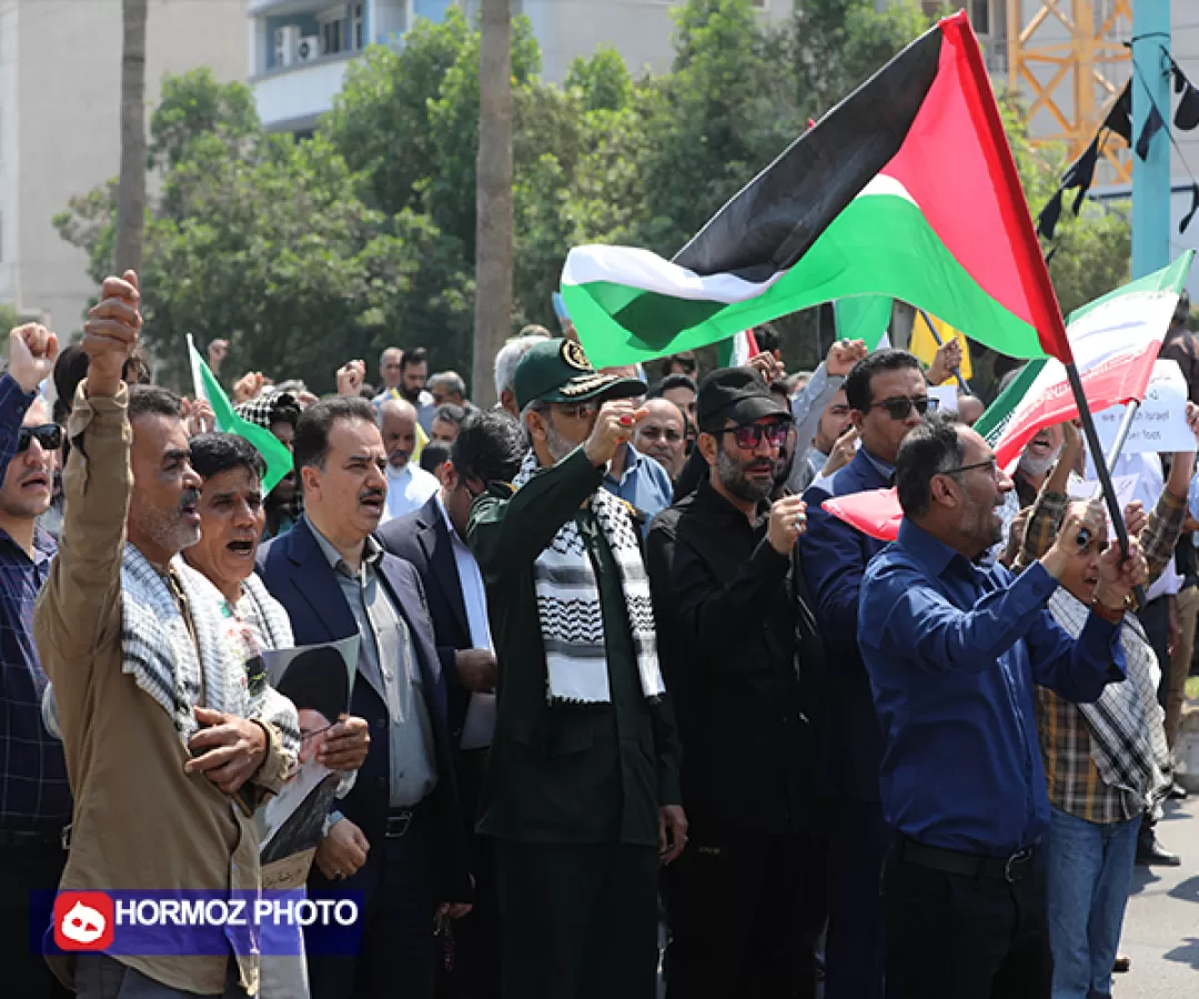 فریاد مرگ بر اسرائیل مدافعان خلیج فارس