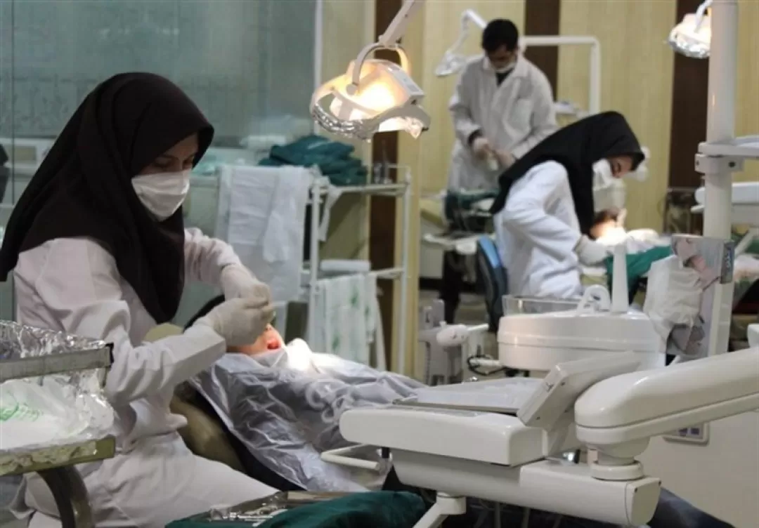 خدماترسانی یک گروه جهادی دندانپزشکی در رودان