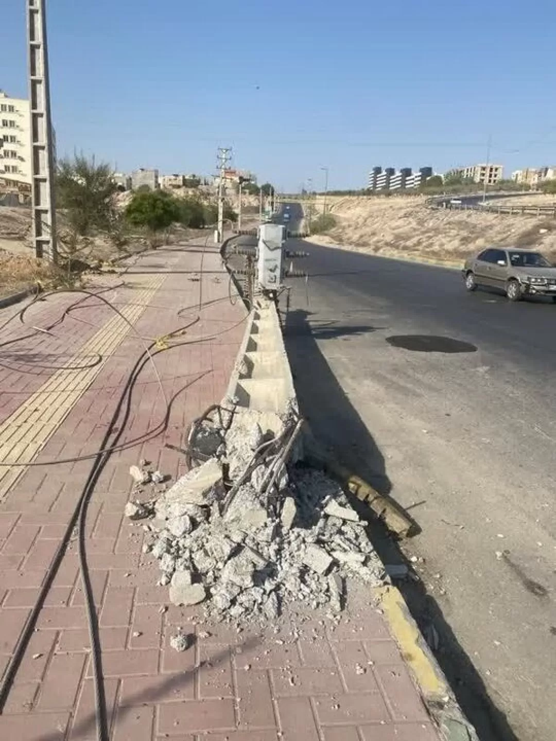 تلاش گروههای عملیاتی برای پایداری شبکه شهرک سجادیه