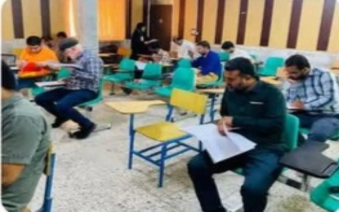 آزمون استخدامی بهزیستی در جهاد دانشگاهی برگزار شد