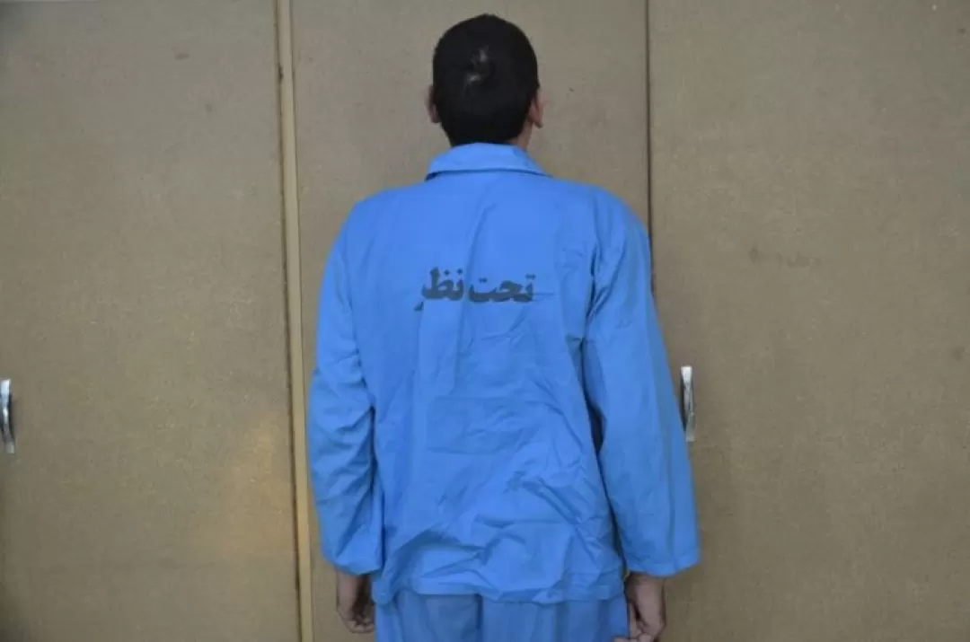 دستبند پلیس بر دستان قاتل نگونبخت