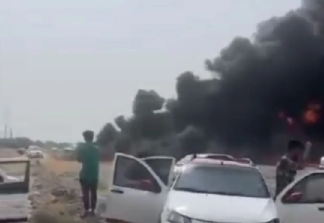 خودروی سوخت‌بر در جاده میناب حادثه‌ آفرید