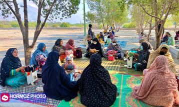 برگزاری مسابقات زری‌بافی و سنگ‌چلکا بانوان چاهستانی