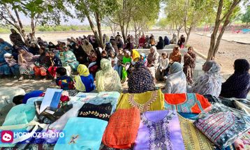 برگزاری مسابقات زری‌بافی و سنگ‌چلکا بانوان چاهستانی