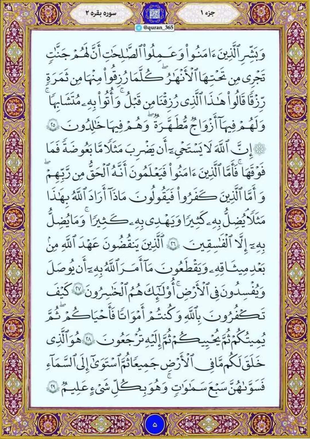 صبح را با خواندن قرآن شروع می‌کنیم
