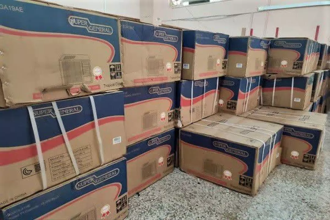 ۳۸دستگاه لوازم سرمایشی بین نیازمندان بستکی توزیع شد