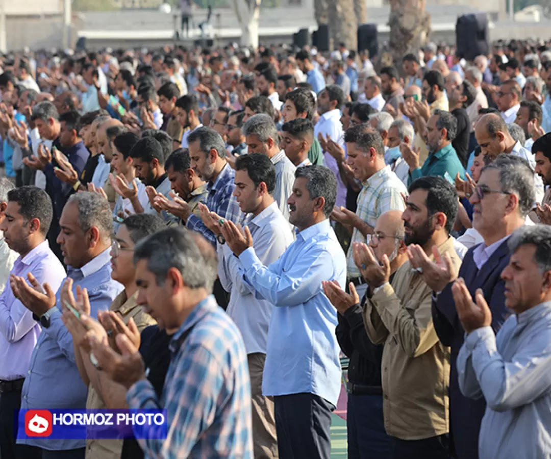 برگزاری نماز باشکوه عید فطر در بندرعباس
