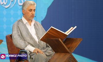 ترتیل‌خوانی قرآن کریم در امام‌زاده سید مظفر بندرعباس