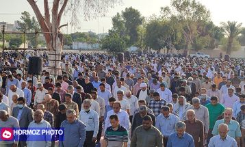 برگزاری نماز باشکوه عید سعید فطر در بندرعباس