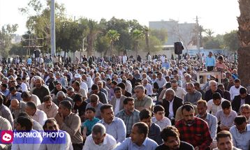 برگزاری نماز باشکوه عید سعید فطر در بندرعباس