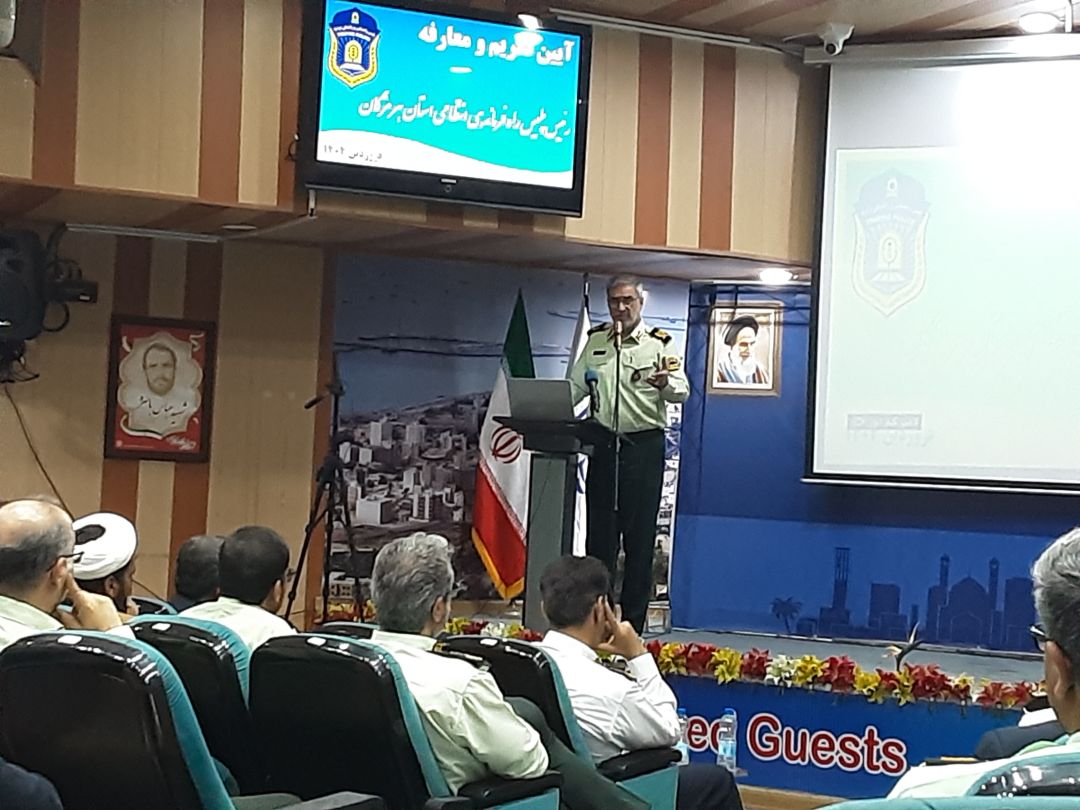 رئیس پلیسراه استان هرمزگان معرفی شد