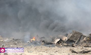تخریب و حجم آتش در نزدیکترین نقطه